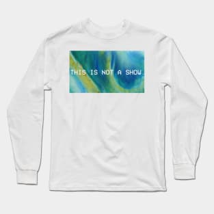 This is Not a Design Long Sleeve T-Shirt